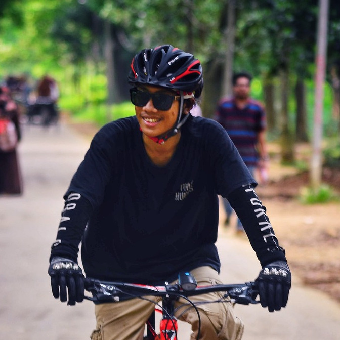 portrait cycliste